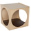 Natural Environments C29029BN Giant Crawl Thru Play Cube (Imagination Cube) w/Brown Cushion , 29.00"H x 29.00"W x 29.00"D