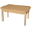 Wood Designs HPL2448HPL16 24" x 48" Rectangle High Pressure Laminate Table with Hardwood Legs- 16"