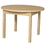 Wood Designs HPL36RNDHPL22 Round High Pressure Laminate Table with Hardwood Legs- 22"