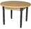 Wood Designs HPL36RNDHPLA1829 Round High Pressure Laminate Table with Adjustable Legs 18"-29"