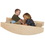 Wood Designs WD12000 Rock-A-Boat , 12.00"H x 47.00"W x 24.00"D