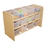 Wood Designs WD13801 See-All Storage with (12) Translucent Trays , 21.00"H x 33.00"W x 14.00"D