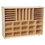 Wood Designs WD14009 Multi-Storage without Trays , 38.00"H x 48.00"W x 15.00"D