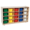 Wood Designs WD14503 20 Tray Storage with Assorted Trays , 30.00"H x 48.00"W x 15.00"D