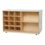 Wood Designs WD16609 Double Mobile Storage without Trays , 30.00"H x 48.00"W x 29.00"D