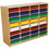 Wood Designs WD17483 (32) 3" Letter Tray Storage Unit w/Assorted Trays