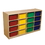 Wood Designs WD18443 (16) 5" Letter Tray Storage Unit w/Assorted Trays