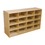 Wood Designs WD18449 (16) 5" Letter Tray Storage Unit without Trays