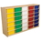 Wood Designs WD18563 (30) 5" Letter Tray Storage Unit w/Assorted Trays