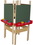 Wood Designs WD19175 4 Sided Easel with Chalkboard