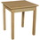 Wood Designs WD82426 24" Square Hardwood Table with 26" Legs