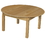 Wood Designs WD83616 36" Round Hardwood Table with 16" Legs