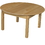 Wood Designs WD83620 36" Round Hardwood Table with 20" Legs