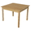 Wood Designs WD83726 36" Square Hardwood Table with 26" Legs