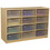 Wood Designs WD990315CT Cubby Shelves with Translucent Trays