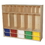 Wood Designs WD990316AT Five Section Locker with Assorted Trays , 49.00"H x 58.00"W x 15.00"D