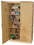 Wood Designs WD990542 Space Saving Resource Cabinet , 84.00"H x 47.00"W x 24.00"D