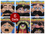 Assorted Mustaches - Stylish Fake Moustache Set, Price/6 PCS
