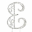Elegance by Carbonneau Ampersand-Roman Romanesque ~ Swarovski Crystal Wedding Cake Topper ~ Ampersand &