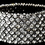 Elegance by Carbonneau B-1330-S-CL Silver Clear Rhinestone Stretch Bracelet