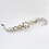 Elegance by Carbonneau B-1421-S-DW Silver Rhodium Diamond White Bracelet 1421