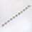 Elegance by Carbonneau B-164-S-Clear Silver Clear Bracelet 164
