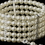 Elegance by Carbonneau B-1892 Silver 5 Row Ivory Pearl Great Gatsby 1920s Inspired Stretch Bracelet with Ring