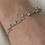 Elegance by Carbonneau B-2113-AS-Clear Silver & Cubic Zirconia Vine Bracelet B 2113
