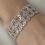 Elegance by Carbonneau B-2666-Silver-Clear Gorgeous Silver Clear Cubic Zirconia Bracelet 2666