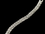 Elegance by Carbonneau B-373-Silver-Clear Silver Clear Chevron Rhinestone Bracelet B 373