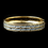 Elegance by Carbonneau B-6102-G-Lt-Blue Light Blue Pastel Enamel Hinged Bracelet with Gold Studs 6102