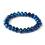 Elegance by Carbonneau B-7613-Royal-Blue Royal Blue 10mm Stretch Bracelet 7613