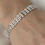 Elegance by Carbonneau B-80004-Silver-Clear Marvelous Silver Clear 4 Row Rhinestone Bracelet 80004