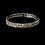 Elegance by Carbonneau B-8012-AB Alluring Silver 2 Row AB Rhinestone Stretch Bracelet 8012