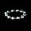 Elegance by Carbonneau B-8325-Silver Bracelet 8325 Silver