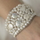 Elegance by Carbonneau B-8379-silverpearl Bracelet 8379 Silver Pearl