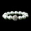 Elegance by Carbonneau B-8552-White Vintage White Pearl Bracelet 8552