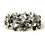 Elegance by Carbonneau B-8661-H-Black Hematite Black Crystal Bridal Stretch Bracelet 8661
