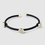Elegance by Carbonneau B-8806-G-Black Gold Black Cuff Fashion Bracelet 8806