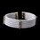 Elegance by Carbonneau B-8865-G-White Gold White Rhinestone Coiled Designer Inspired Open Cuff Bangle Bracelet 8865