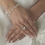 Elegance by Carbonneau B-953-Silver-Clear Silver Clear Swarovski Crystal Dainty Bracelet B 953
