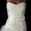 Elegance by Carbonneau Belt-115 * Silver Flower Austrian Crystal & Pearl Bridal Sash Belt 115