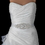 Elegance by Carbonneau Belt-313 Pearl Rhinestone Beaded Bridal Belt 313
