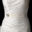Elegance by Carbonneau Belt-Brooch-118 Bridal Wedding Sash Belt with Antique Silver Marquise Crystal & Pearl Brooch 118