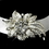 Elegance by Carbonneau Belt-Brooch-16 Belt with Antique Silver Clear Brooch 16