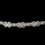 Elegance by Carbonneau Belt-HP-6469-Pearl Vintage Satin Ribbon Belt or Headband 6469 with Pearls