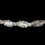 Elegance by Carbonneau Belt-HP-8206-Pearl Vintage Satin Ribbon Belt or Headband 8206 with Pearls