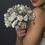 Elegance by Carbonneau BQ-402 Ivory and White Pearl Bouquet 402