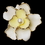 Elegance by Carbonneau Brooch-146-G-Yellow Gold Yellow Flower with White Pearl Brooch 146