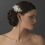 Elegance by Carbonneau Brooch-43-S-Clear Gorgeous Silver Plated Rhinestone Ornament Bridal Brooch / Hair Clip - Brooch 43